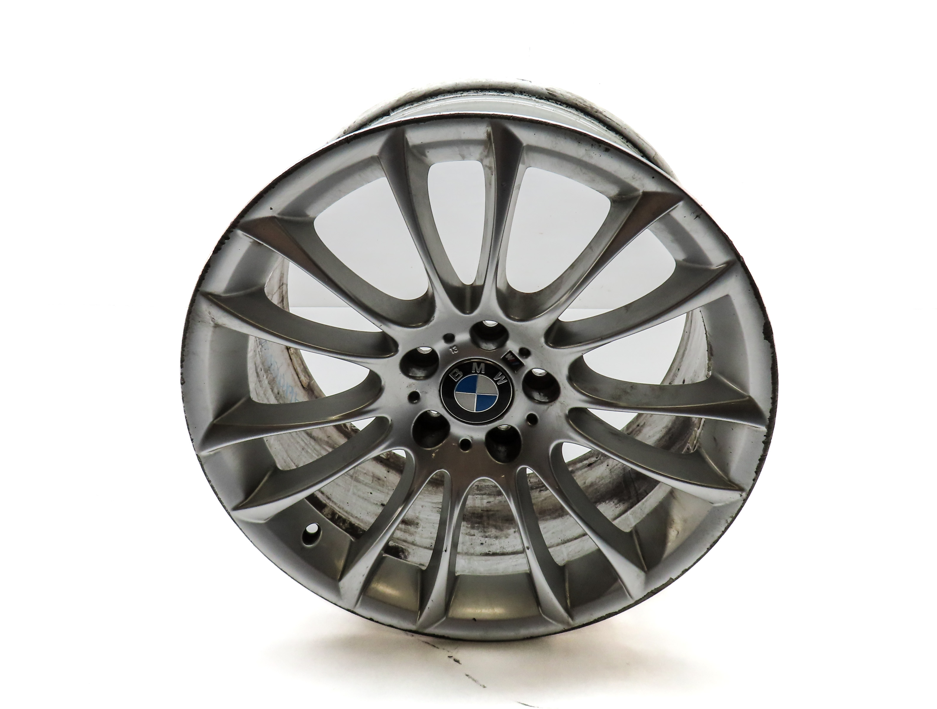 09-17 BMW 535iGT 740i 750i 760i F01 F07 19x9.5 ALUMINUM 14-SPOKE WHEEL RIM — exact item pictured
